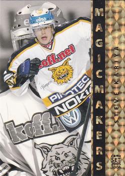 2005-06 Cardset Finland - Magicmakers Holo-Gold #7 Steve Kariya Front