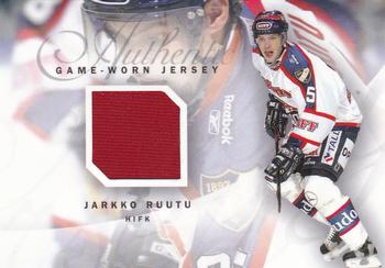 2005-06 Cardset Finland - Game-Worn Jersey #NNO Jarkko Ruutu Front