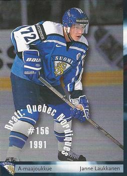 2002-03 Cardset Finland #209 Janne Laukkanen Front