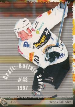 2002-03 Cardset Finland #275 Henrik Tallinder Front