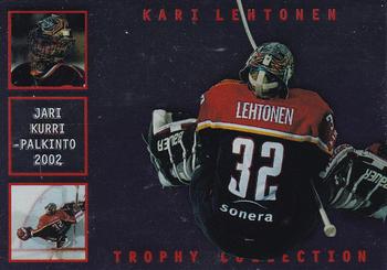2002-03 Cardset Finland - Kari Lehtonen Trophy Collection #2 Kari Lehtonen Front