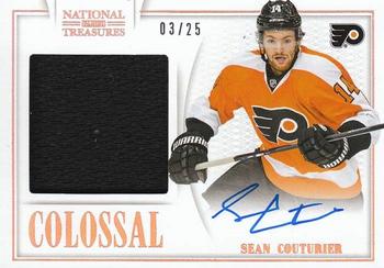 2013-14 Panini National Treasures - Colossal Jerseys Autograph #CO-SCO Sean Couturier Front