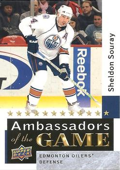 2009-10 Upper Deck - Ambassadors of the Game #AG39 Sheldon Souray Front