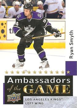 2009-10 Upper Deck - Ambassadors of the Game #AG40 Ryan Smyth Front