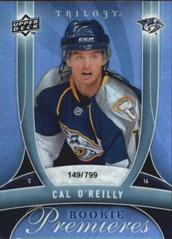 2009-10 Upper Deck Trilogy #127 Cal O'Reilly Front