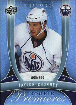 2009-10 Upper Deck Trilogy #149 Taylor Chorney Front