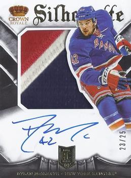 2013-14 Panini Rookie Anthology - 2013-14 Panini Crown Royale Update: Rookie Silhouette Patch #198 Dylan McIlrath Front