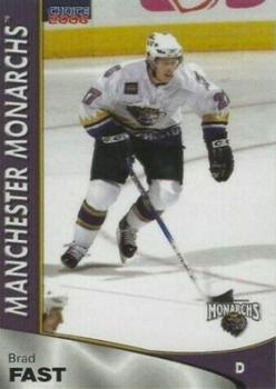 2005-06 Choice Manchester Monarchs (AHL) #4 Brad Fast Front