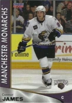 2005-06 Choice Manchester Monarchs (AHL) #9 Connor James Front