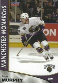 2005-06 Choice Manchester Monarchs (AHL) #12 Ryan Murphy Front