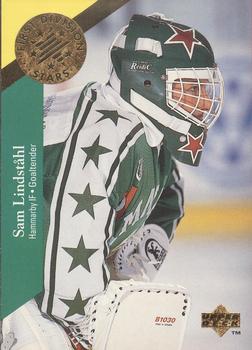 1995-96 Upper Deck Swedish Elite - First Division Stars #DS9 Sam Lindstahl Front