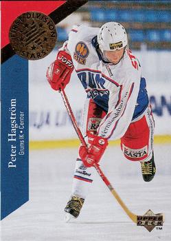 1995-96 Upper Deck Swedish Elite - First Division Stars #DS13 Peter Hagstrom Front