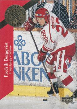 1995-96 Upper Deck Swedish Elite - First Division Stars #DS17 Fredrik Bergqvist Front