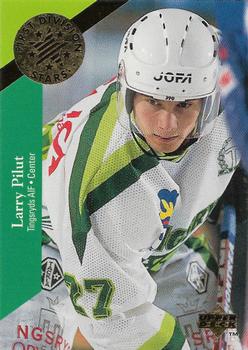 1995-96 Upper Deck Swedish Elite - First Division Stars #DS18 Larry Pilut Front
