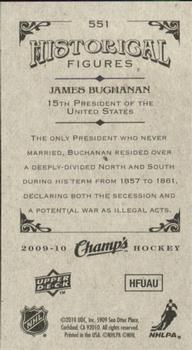 2009-10 Upper Deck Champ's #551 James Buchanan Back