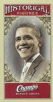 2009-10 Upper Deck Champ's #580 Barack Obama Front
