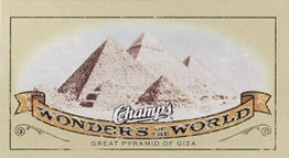 2009-10 Upper Deck Champ's #389 Great Pyramid of Giza Front