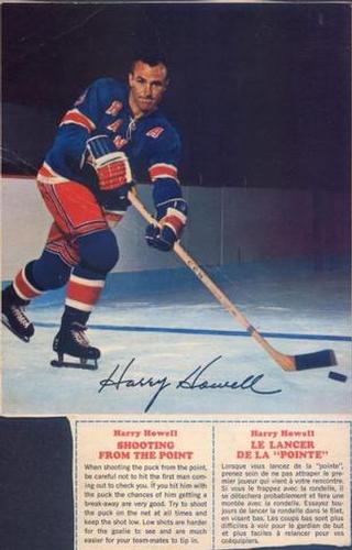 1967-68 General Mills Hockey Star Tips #NNO Harry Howell Front