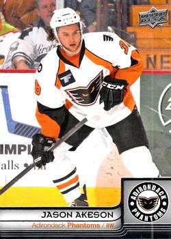 2014 Upper Deck AHL #6 Jason Akeson Front