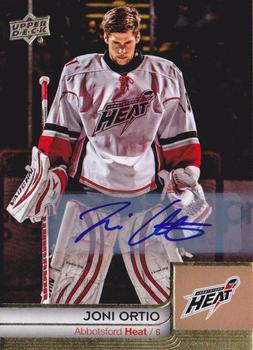 2014 Upper Deck AHL - Autographs #5 Joni Ortio Front