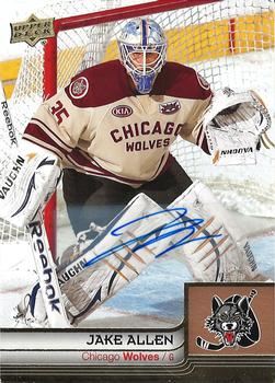 2014 Upper Deck AHL - Autographs #22 Jake Allen Front