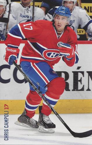2011-12 Montreal Canadiens #NNO Chris Campoli Front