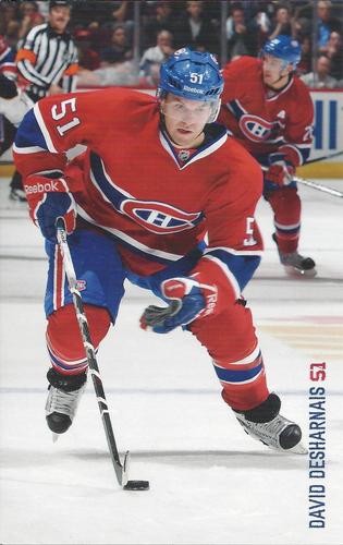2011-12 Montreal Canadiens #NNO David Desharnais Front