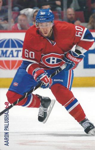 2011-12 Montreal Canadiens #NNO Aaron Palushaj Front