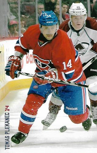 2011-12 Montreal Canadiens #NNO Tomas Plekanec Front