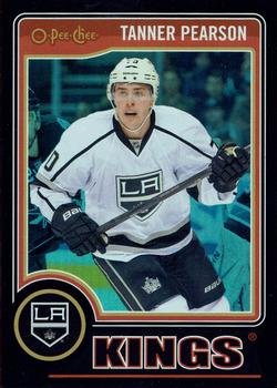 2014-15 O-Pee-Chee - Black Rainbow #189 Tanner Pearson Front
