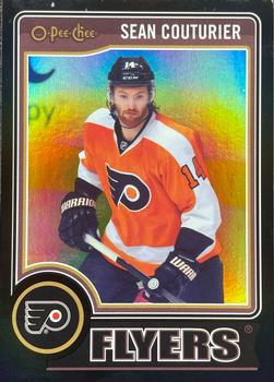 2014-15 O-Pee-Chee - Black Rainbow #215 Sean Couturier Front