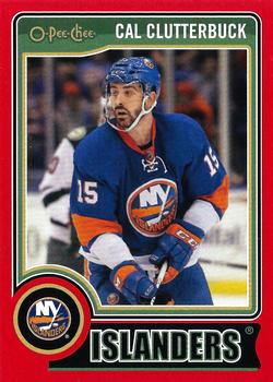 2014-15 O-Pee-Chee - Red #368 Cal Clutterbuck Front
