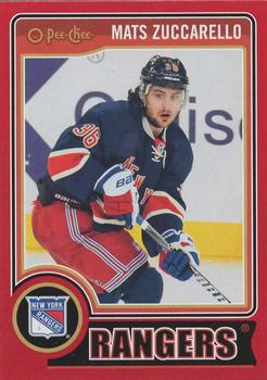2014-15 O-Pee-Chee - Red #79 Mats Zuccarello Front