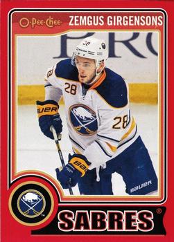 2014-15 O-Pee-Chee - Red #94 Zemgus Girgensons Front