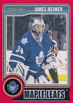 2014-15 O-Pee-Chee - Red #130 James Reimer Front