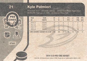 2014-15 O-Pee-Chee - Retro #21 Kyle Palmieri Back