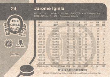 2014-15 O-Pee-Chee - Retro #24 Jarome Iginla Back