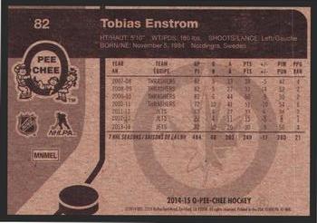 2014-15 O-Pee-Chee - Retro #82 Tobias Enstrom Back