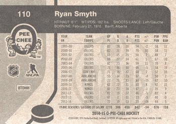2014-15 O-Pee-Chee - Retro #110 Ryan Smyth Back