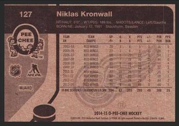 2014-15 O-Pee-Chee - Retro #127 Niklas Kronwall Back