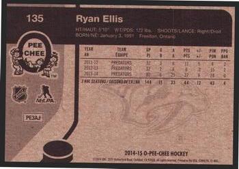 2014-15 O-Pee-Chee - Retro #135 Ryan Ellis Back