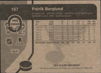 2014-15 O-Pee-Chee - Retro #167 Patrik Berglund Back