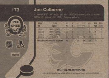 2014-15 O-Pee-Chee - Retro #173 Joe Colborne Back