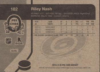 2014-15 O-Pee-Chee - Retro #182 Riley Nash Back