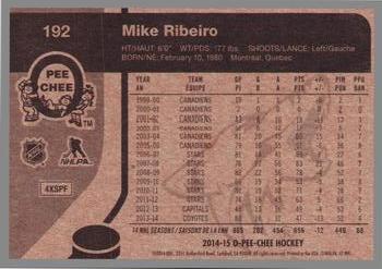 2014-15 O-Pee-Chee - Retro #192 Mike Ribeiro Back