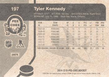 2014-15 O-Pee-Chee - Retro #197 Tyler Kennedy Back