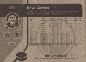 2014-15 O-Pee-Chee - Retro #263 Boyd Gordon Back