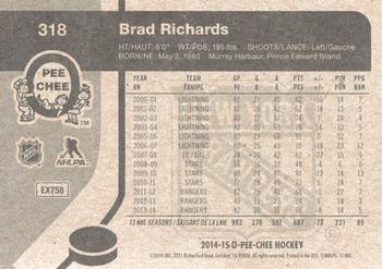 2014-15 O-Pee-Chee - Retro #318 Brad Richards Back
