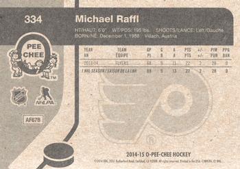 2014-15 O-Pee-Chee - Retro #334 Michael Raffl Back