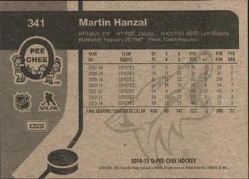 2014-15 O-Pee-Chee - Retro #341 Martin Hanzal Back